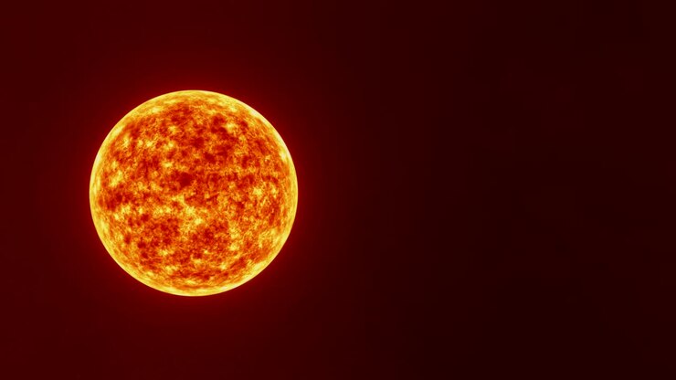 3D model of the sun