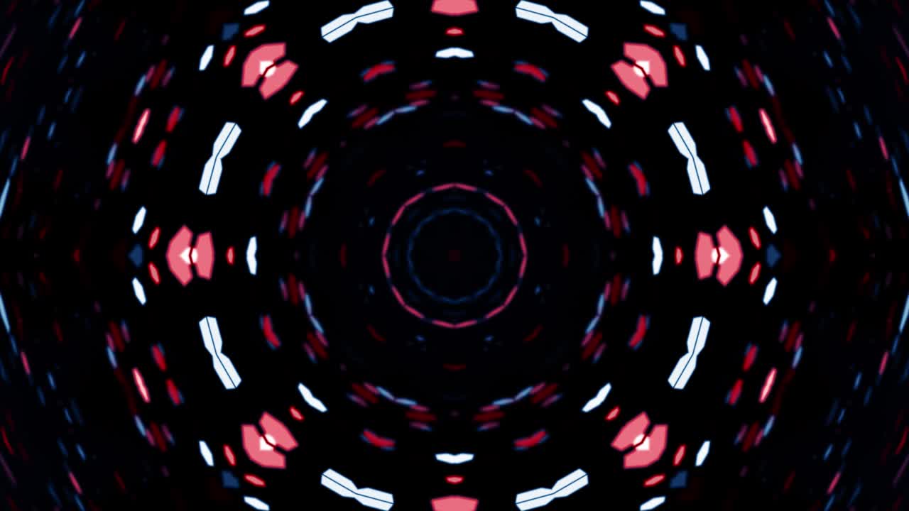 partículas hexagonales cuadrícula médica patrón hexagonal tecnología de fondo bucle