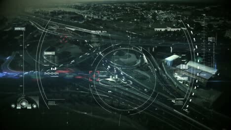 digital composite video of ariel target