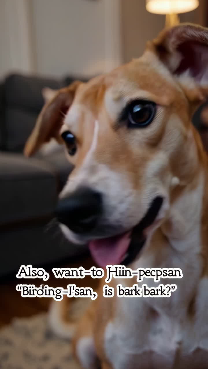 귀여운 개 초상화