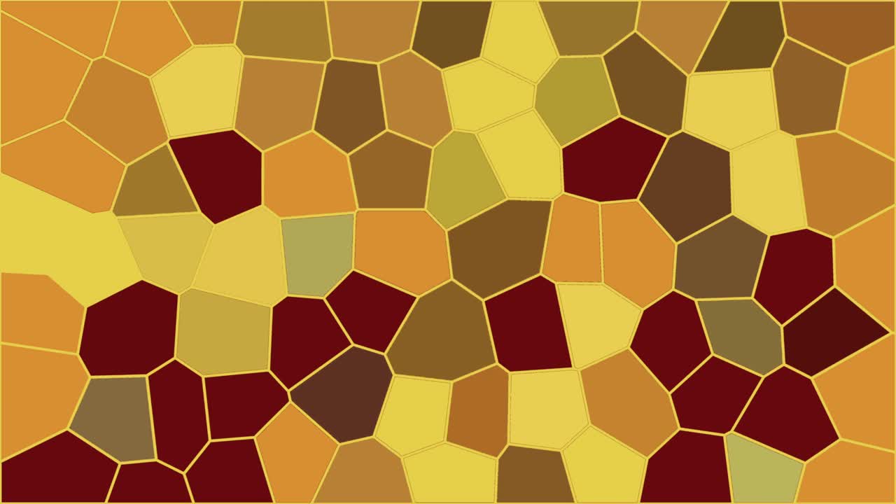 Dynamic Colorful Mosaic Background Loop