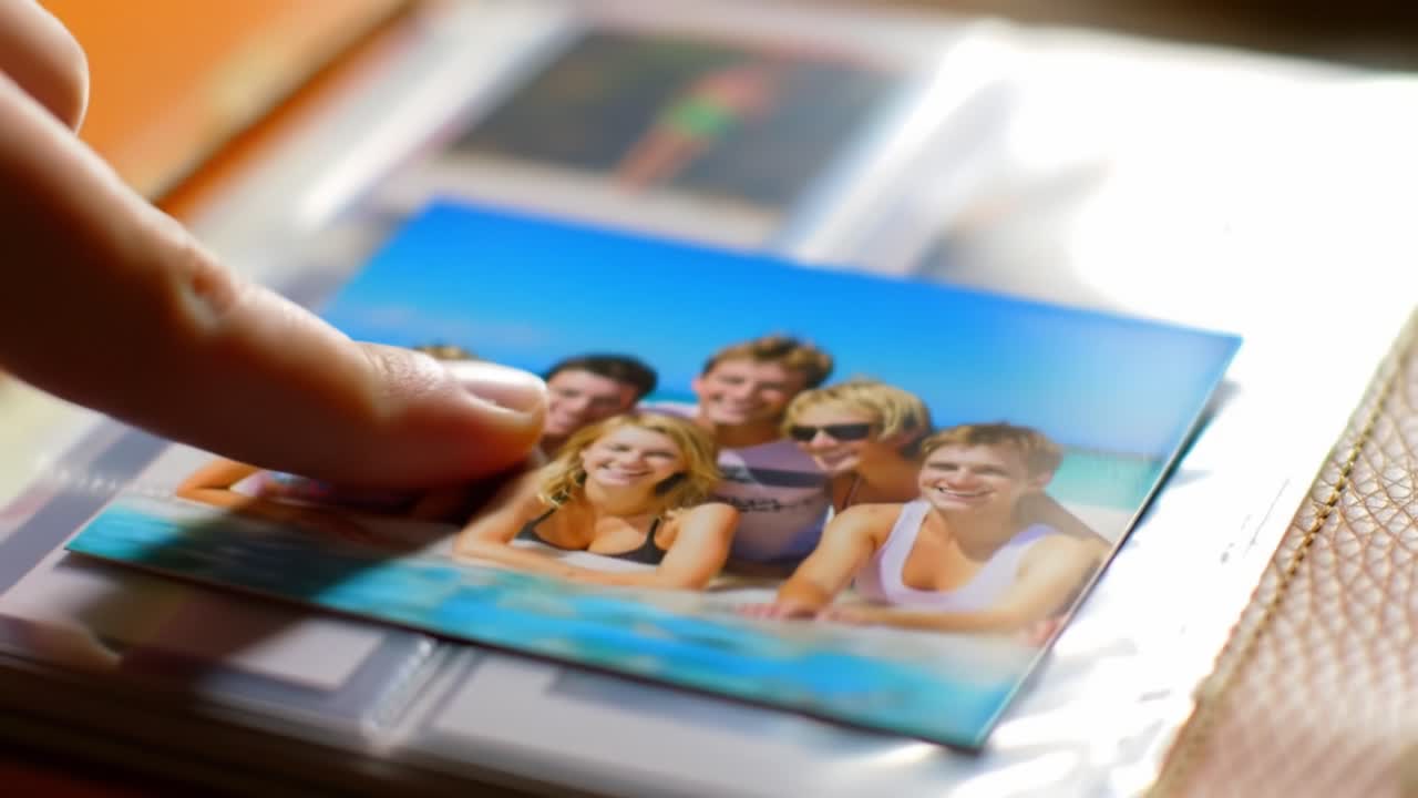 A group of friends poses happily in the water, enjoying a sunny day at the beach. They share laughter and smiles while creating cherished memories together.
