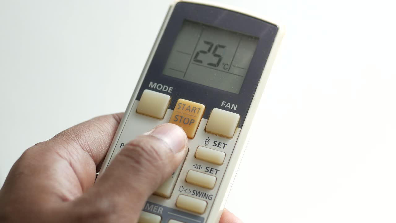 Using an Air Conditioner Remote Control