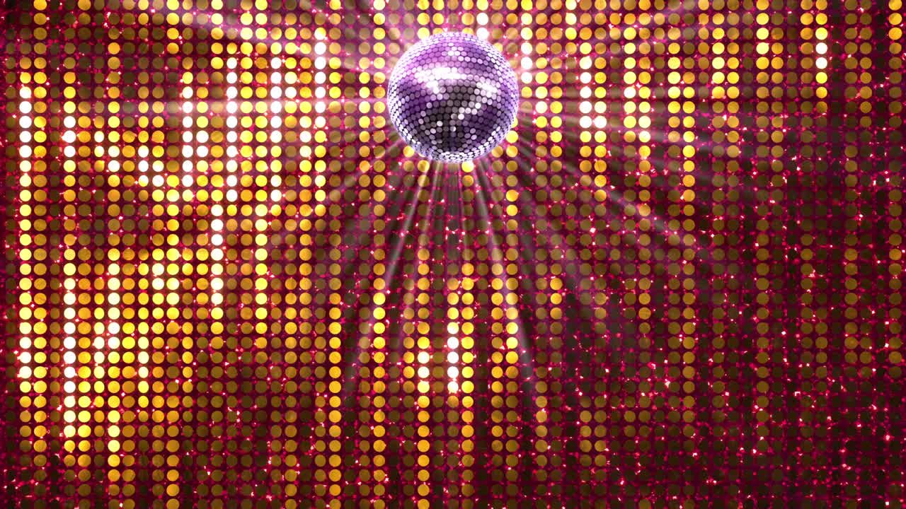 bola de espejo disco luces club de baile fiesta brillo de fondo