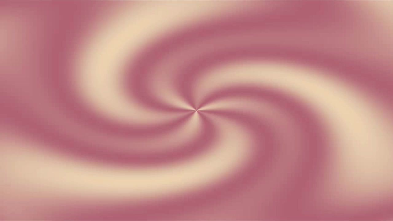 Sfondo astratto a spirale rotante con sfumatura rosa tenue e crema