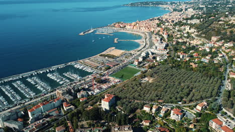 vista aérea de niza, francia