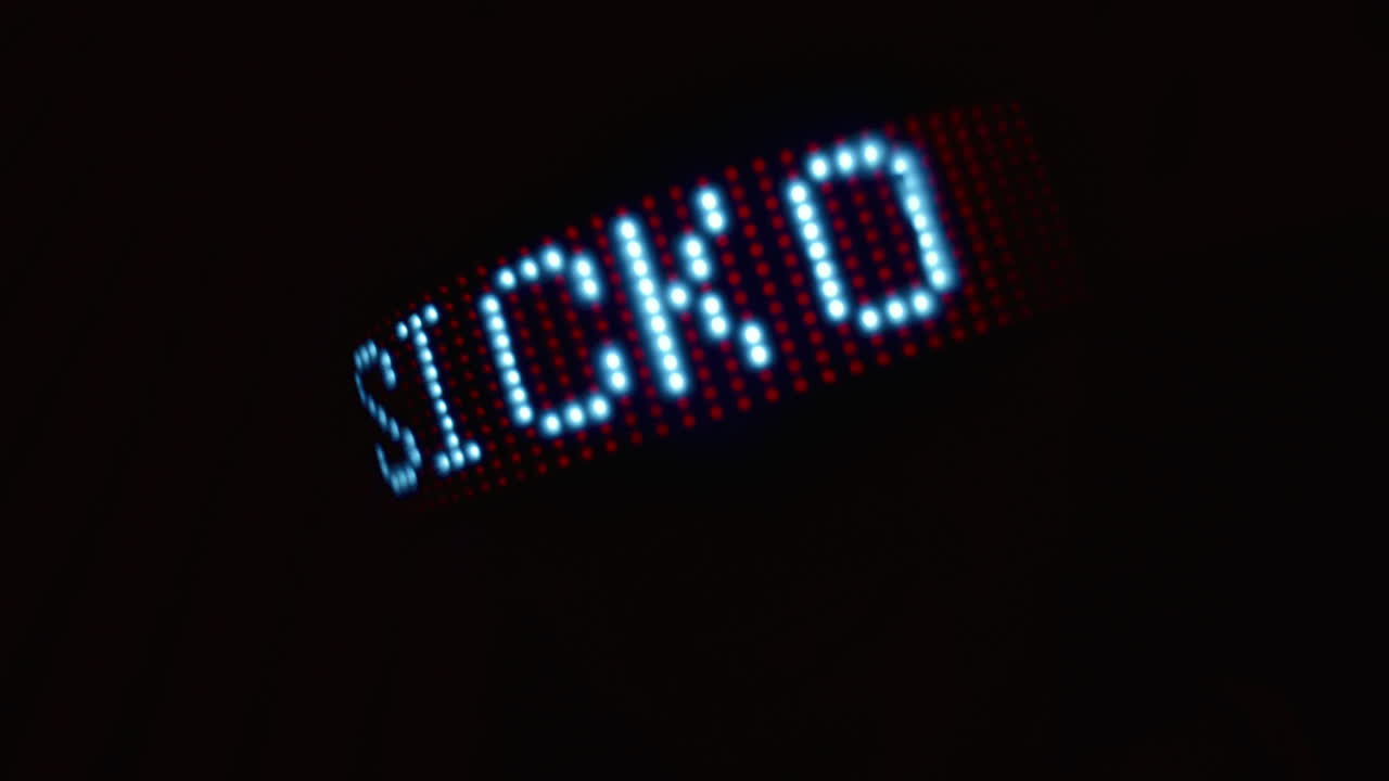 LED Display Bracelet and Glasses