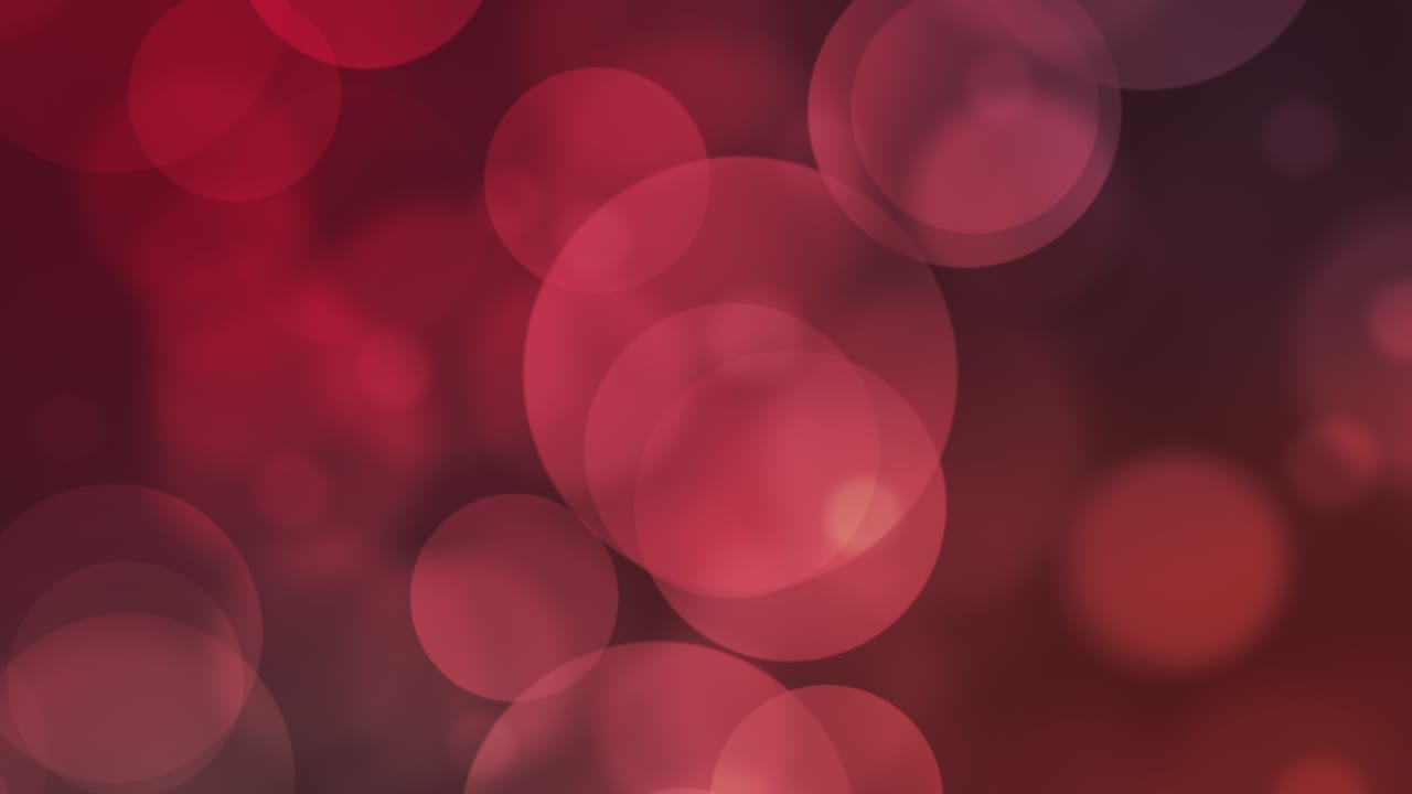 círculos borrosos desvanecidos en bucle de movimiento lento fondo - video 4k