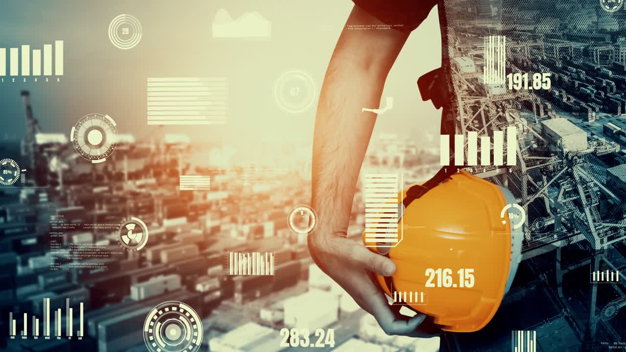 futura construcción de edificios y proyecto de ingeniería inventiva