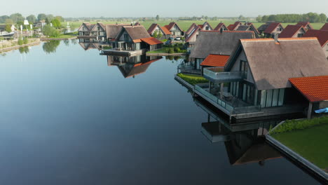 waterstaete ossenzijl holiday resort with villas in ossenzijl, friesland, netherlands