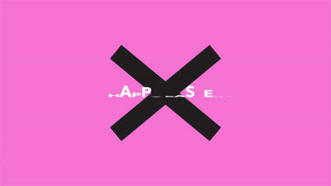 feliz texto de pascua con cruz en el gradiente rosa de la moda