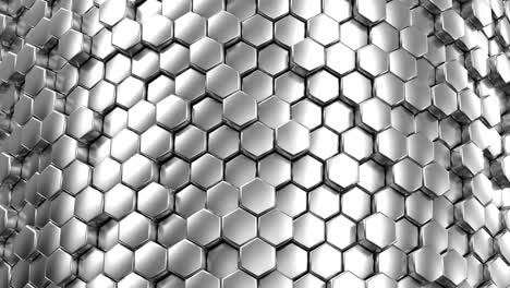 background of hexagons