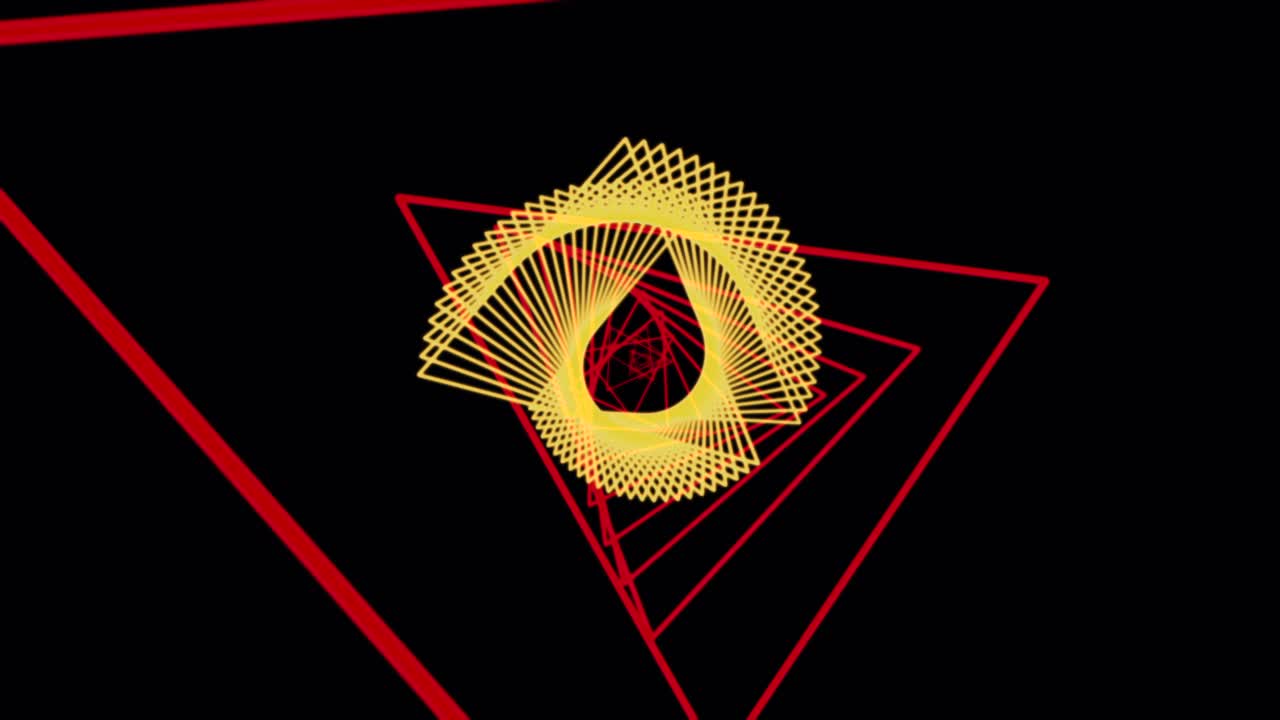 diseño de espiral geométrico abstracto