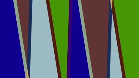 animación compuesta por rayas de colores intersectadas.