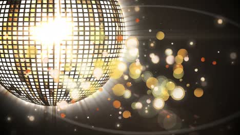 Disco-ball-and-bokeh-lights