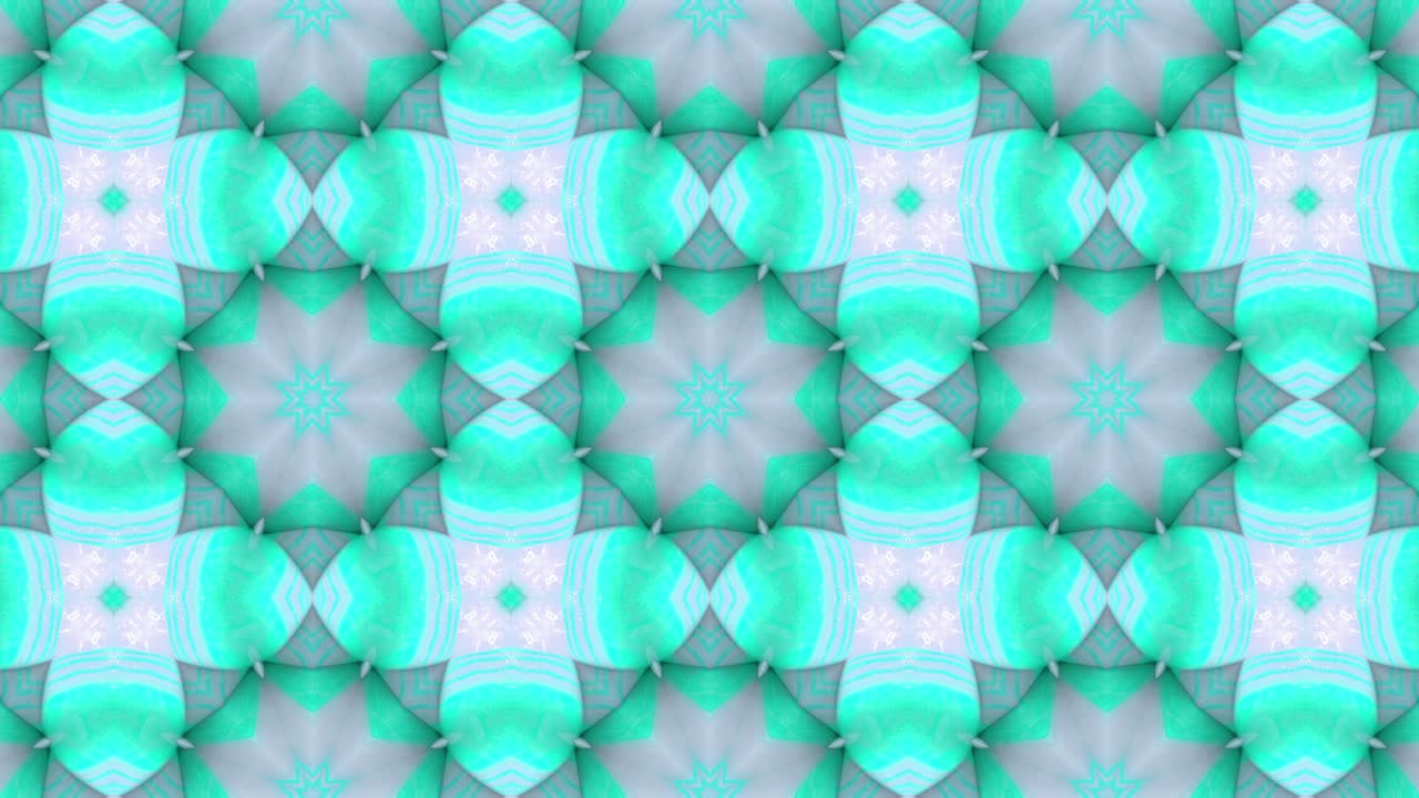 3d 루프 추상화 장식 배경, 몽환적인 줄무 칼레도스코프