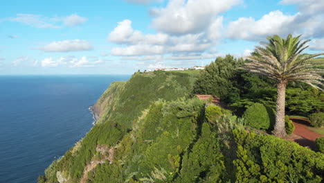 aerial view of majestic coastline on s o