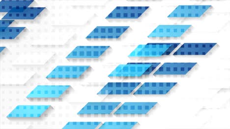 diseño de movimiento abstracto de alta tecnología azul y gris