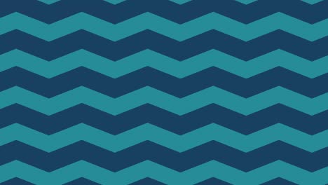 teal and navy chevron pattern