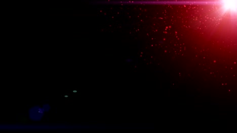 fondo sin costuras de partículas rojas de 4k
