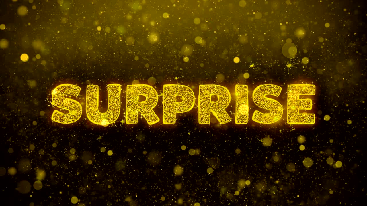 황금 반이는 반이는 입자 애니메이션에 대한 놀라운 텍스트