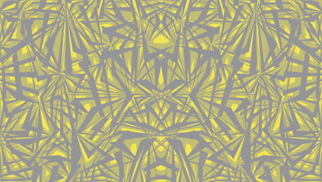 illuminating yellow and ultimate gray colour of the year 2021, abstract geometric animation loop