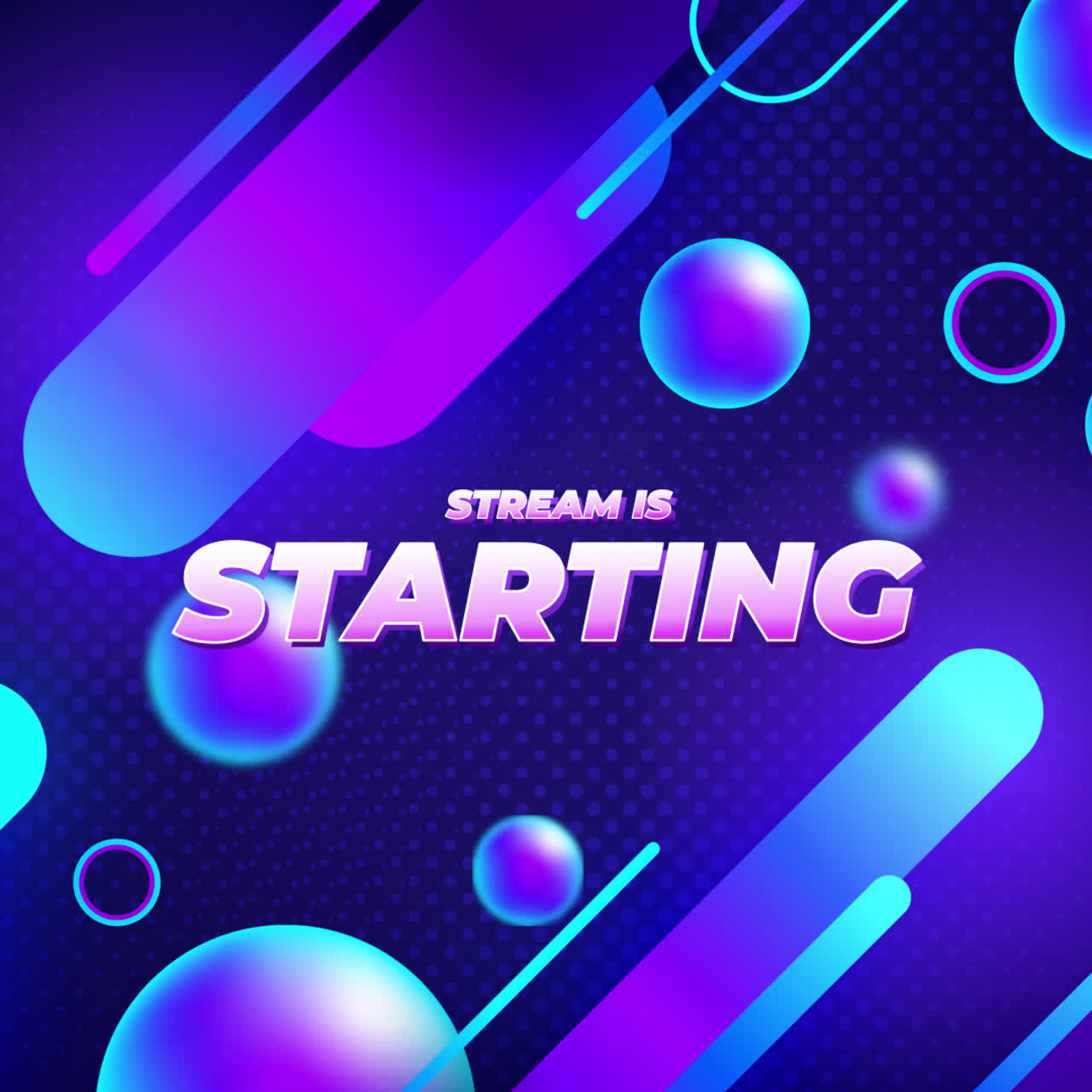 Gaming stream startbanner