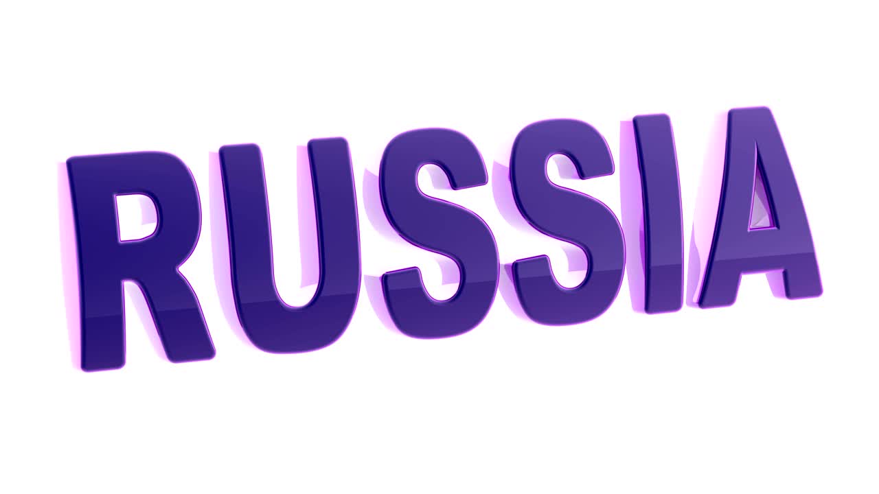 rusia. imágenes en bucle con resolución de 4k.