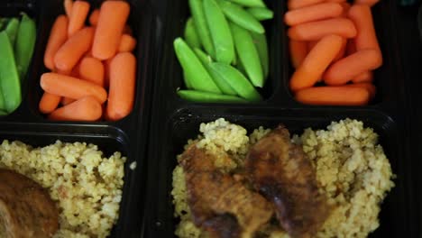 slow motion shot of someone doing weekly meal planning