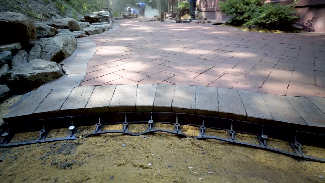 Brick Paver Patio Installation