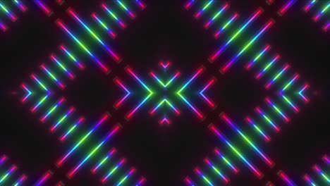 colorful neon geometric pattern background