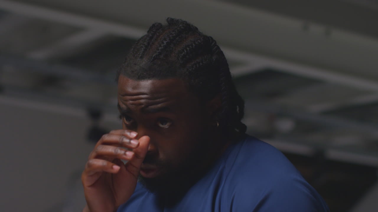 Close Up Of Male Athlete Or Boxer Training In Gym Sparring And Warming Up Preparing For Sports Event Or Fight 3
