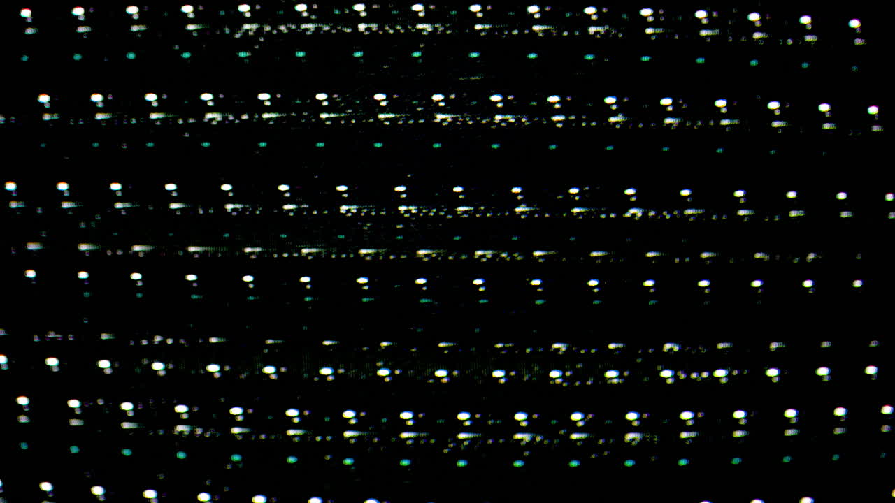 Digital glitch statisk effekt med green screen til teknologi-overlays