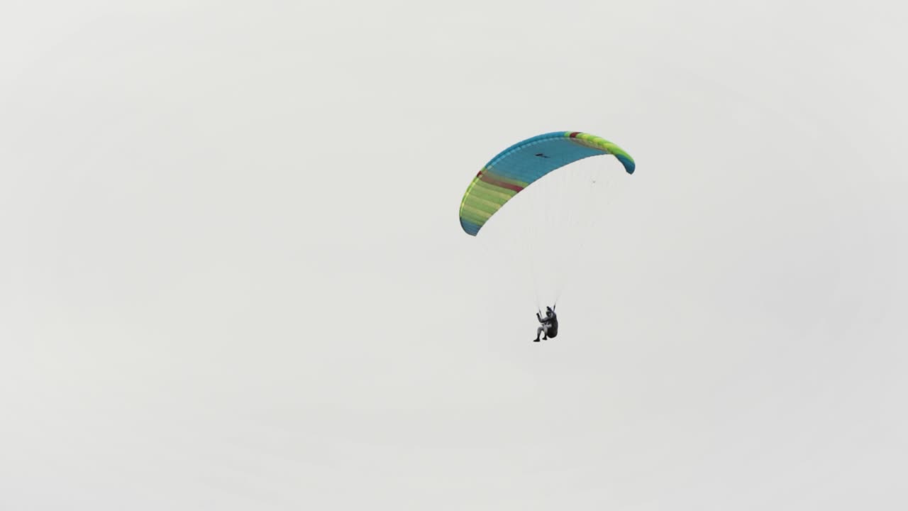 Parapente en el cielo