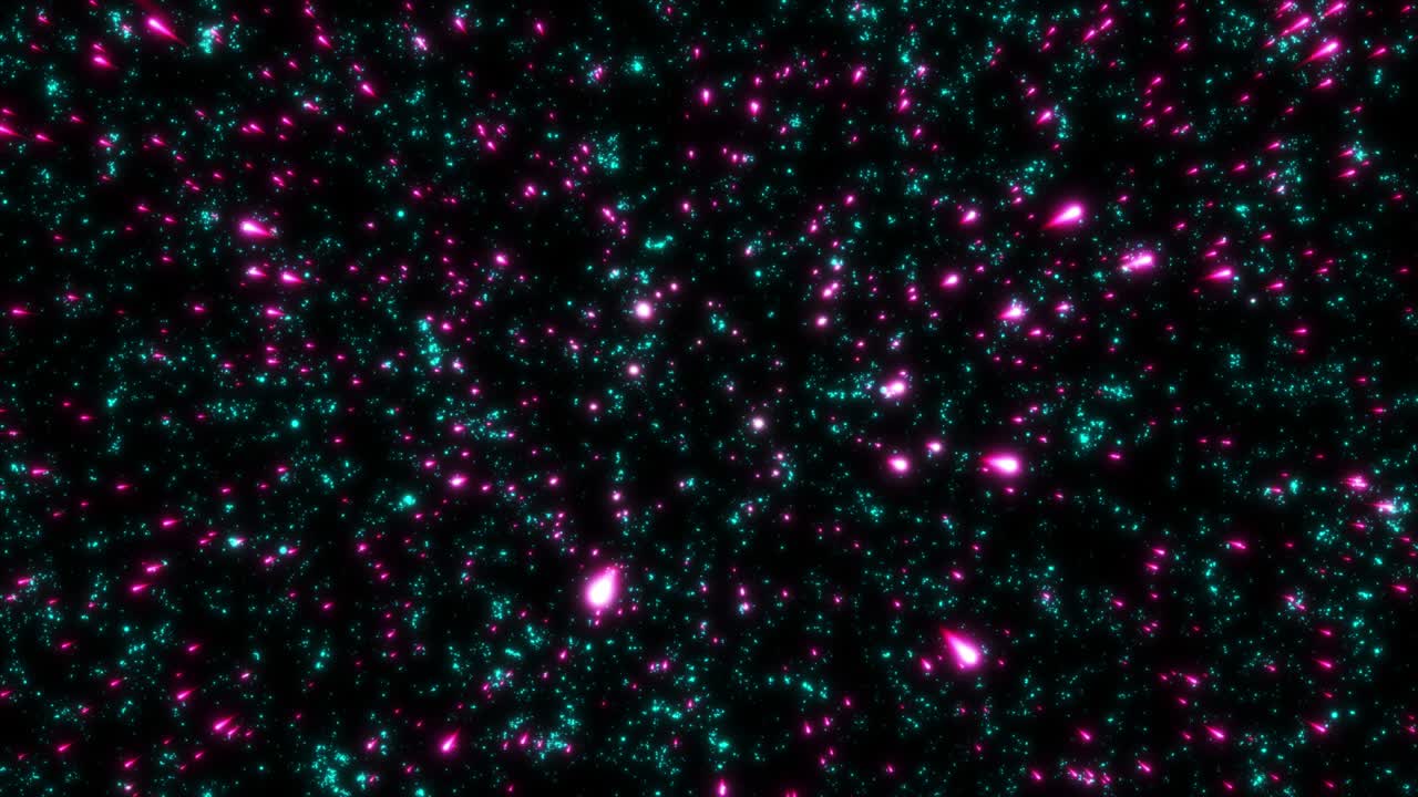 개념 27: 우주에서 추상적인 별의 필드