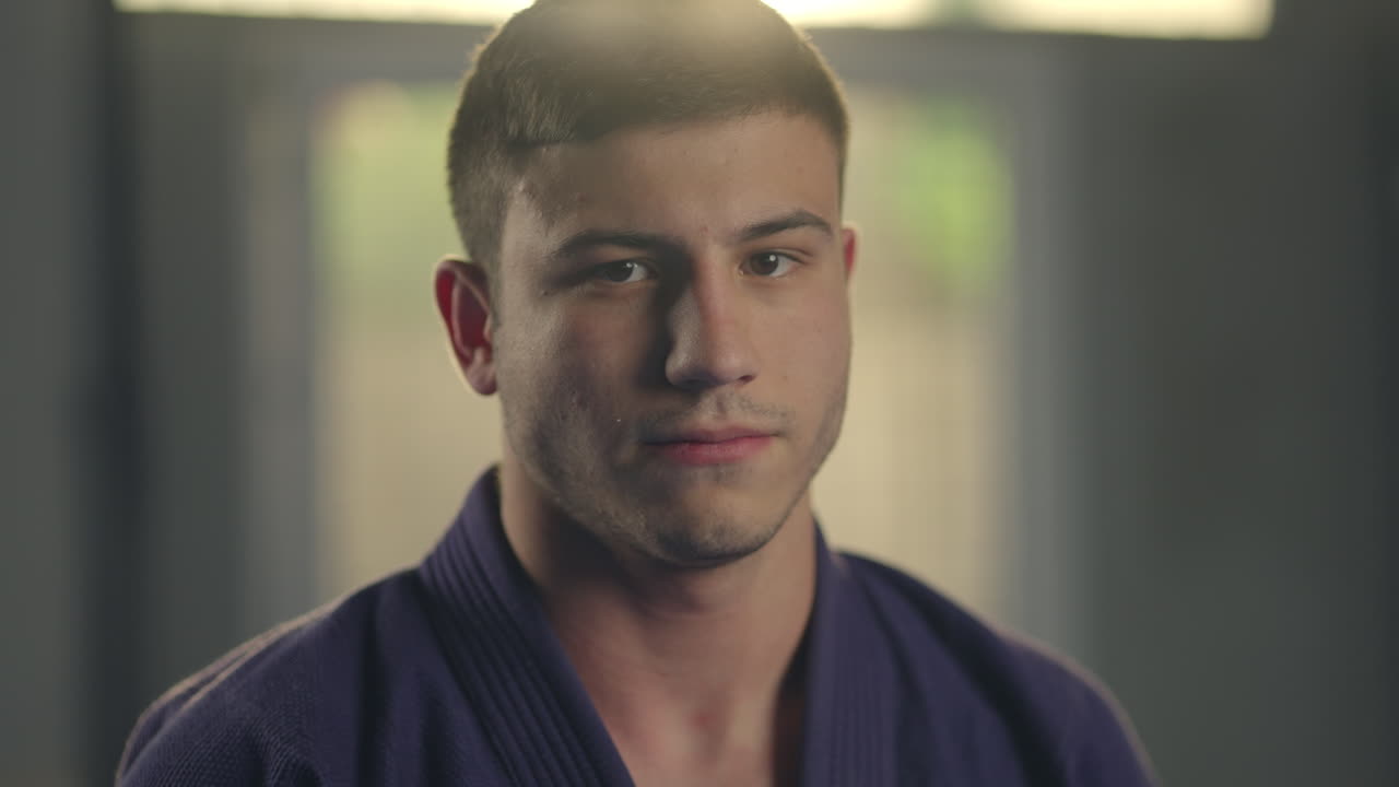 Portrait of a man in a gi