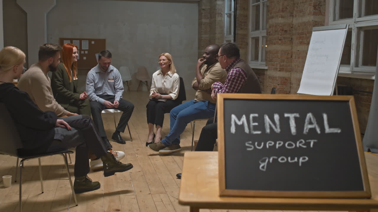 Mental Support Group Meeting