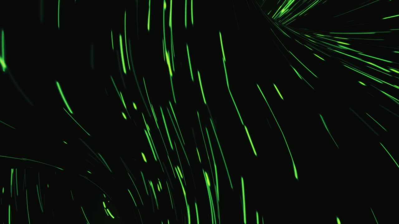 Linee luminose astratte