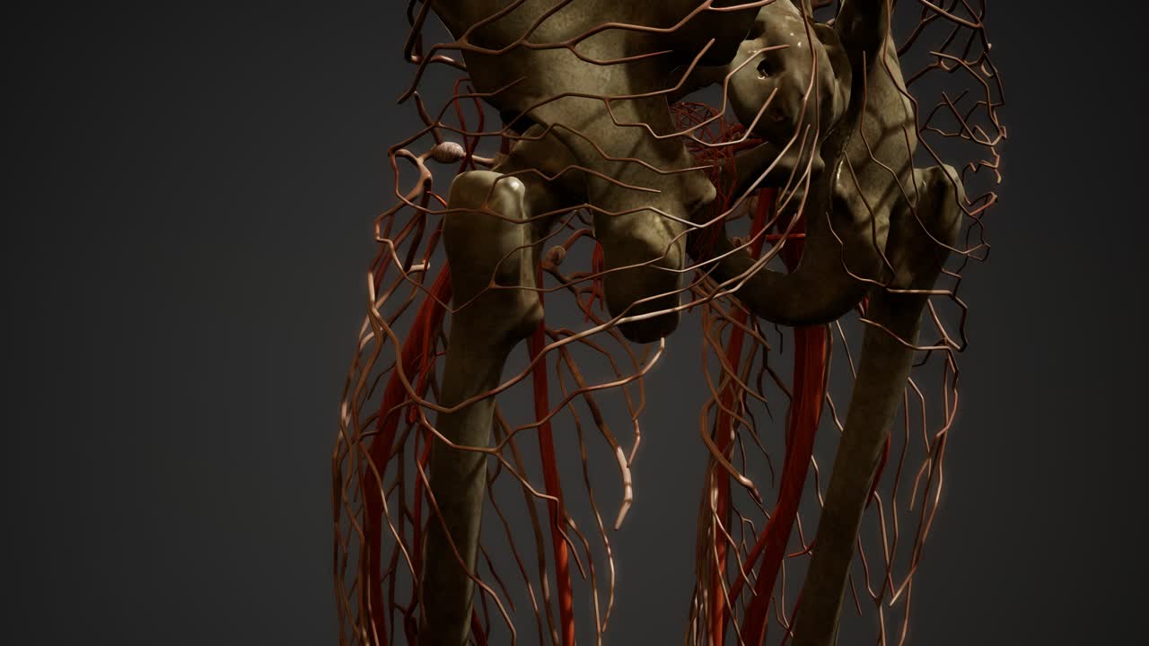anatomía de los vasos sanguíneos del cuerpo humano