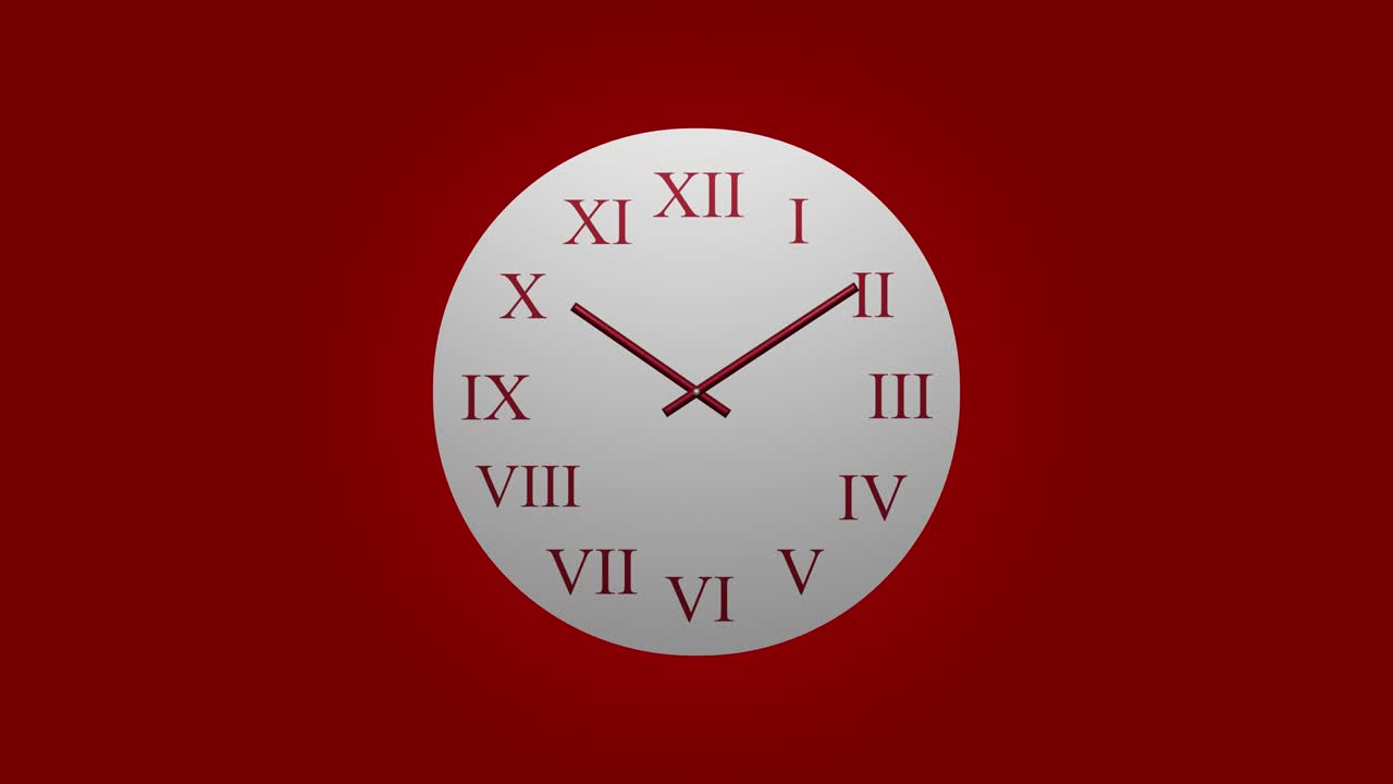 reloj contando hacia atrás 24 horas día velocidad rápida lapso de tiempo 4k hd