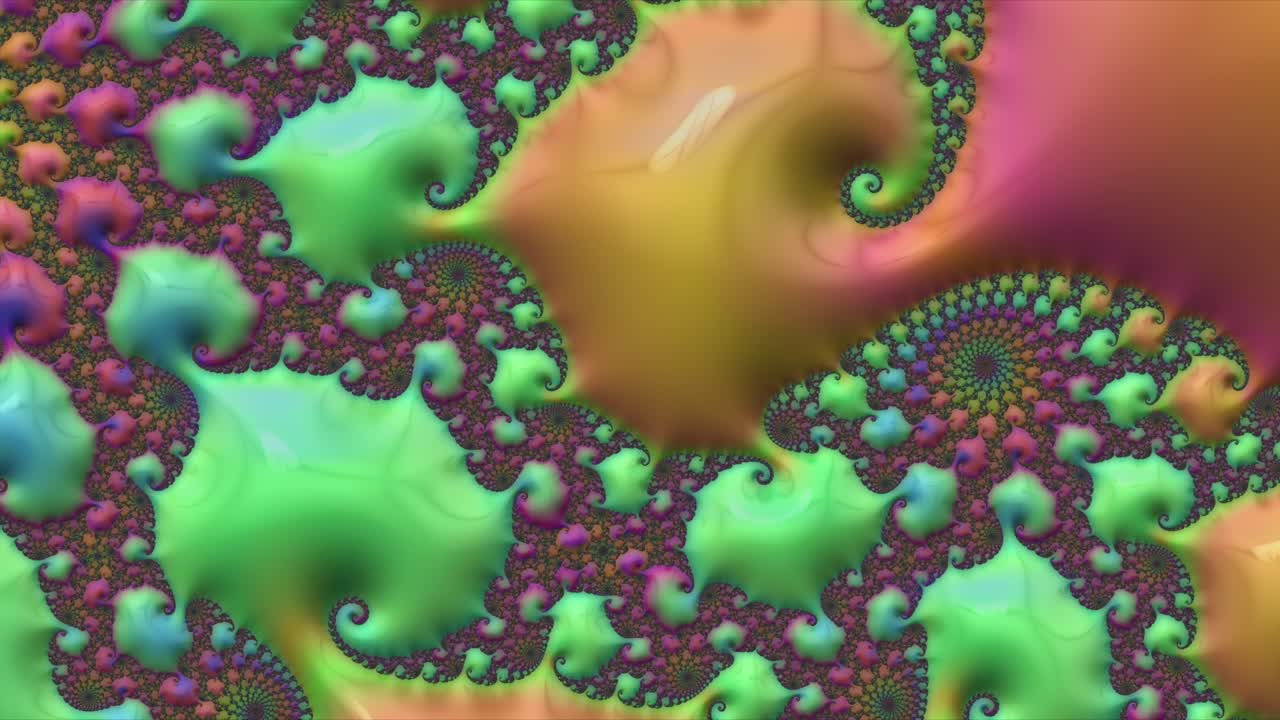 imagen de patrón abstracto multicolor producida con efectos secundarios de computadora