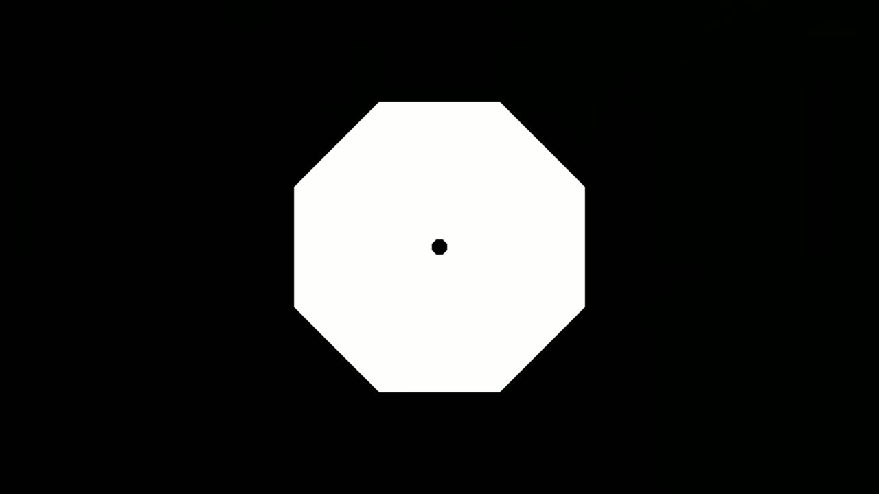 gráficos en movimiento de caleidoscopio