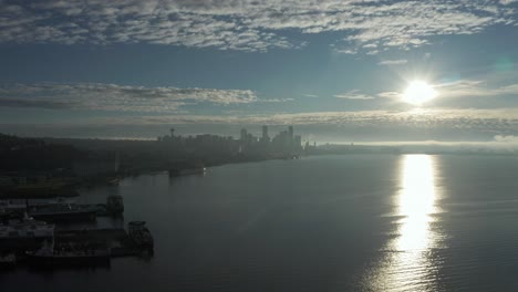 industrial ships in seattle sound