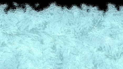 frost and ice transition