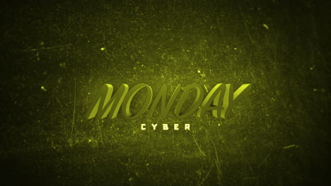 Dunkler-Monochromer-Cyber-Monday-Text-Auf-Tiefgelbem-Farbverlauf