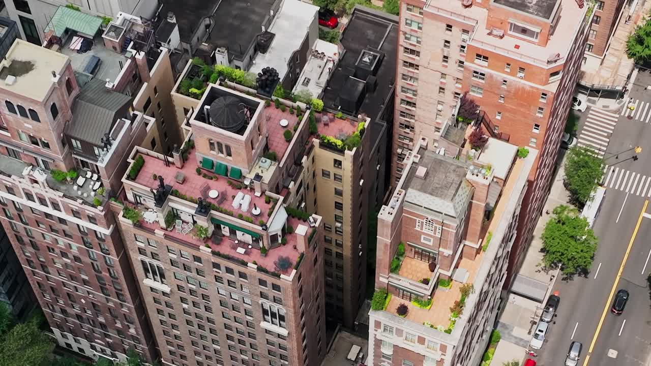 Exploring rooftops of residential buildings in New York City