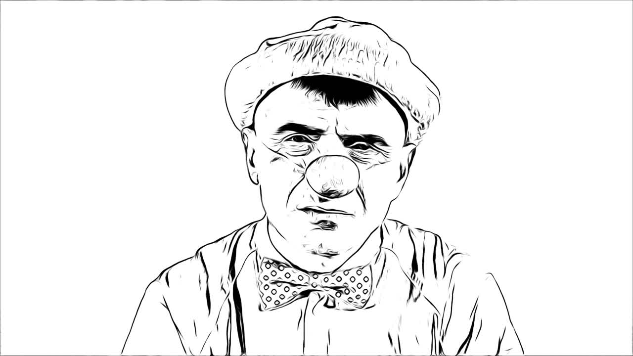 이모티콘 광대 만화