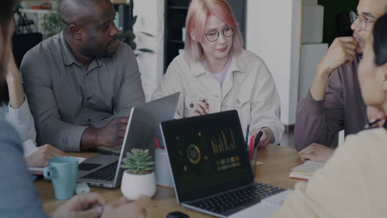Diverse Team in a Meeting