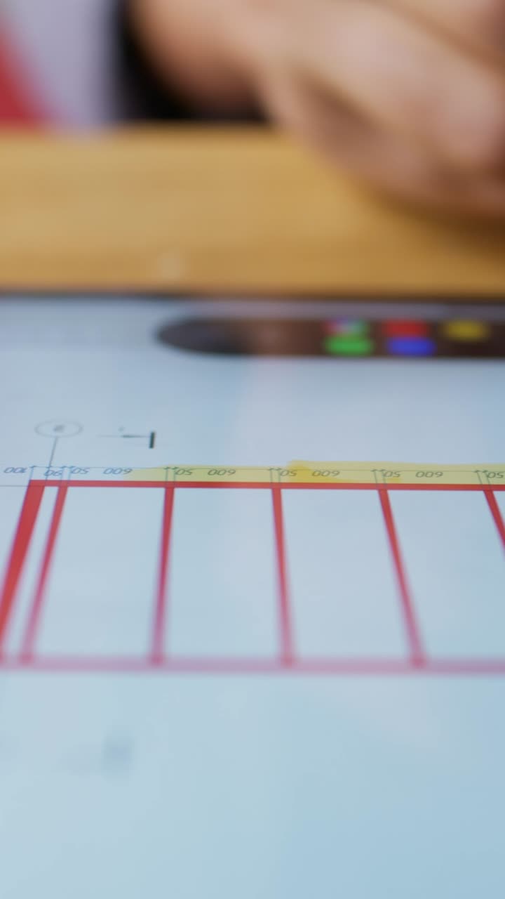 persona que utiliza una tableta de dibujo digital