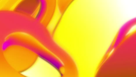 fondo abstracto de estructuras circulares rojas y naranjas